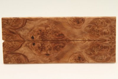 Plaquettes pour la coutellerie, Loupe d'Aulne stabilisée naturelle, ref:PLpAuls71881na