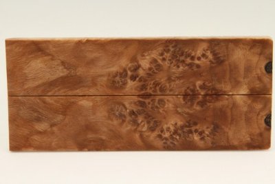 Plaquettes pour la coutellerie, Loupe d'Aulne stabilisée naturelle, ref:PLpAuls71885na