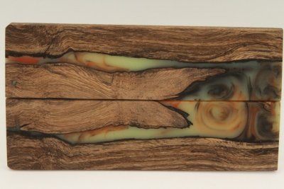 Plaquettes pour la coutellerie, Cep de Vigne + résine variée, ref:PRCV71933