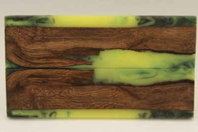 Plaquettes pour la coutellerie, Cep de Vigne + résine variée, ref:PRCV71937