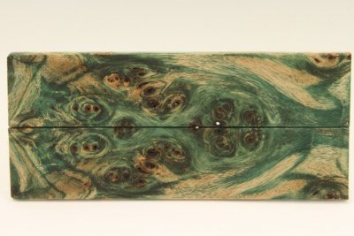 Plaquettes pour la coutellerie, Loupe de Peuplier stabilisée vert, ref:PLpPEs71957ve