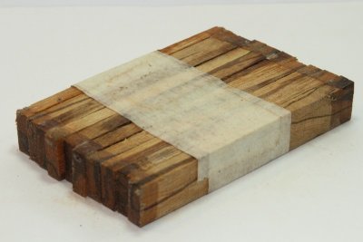 Destockage, plaquettes en lot de 10, Bois serpent, ref:DPBS--0