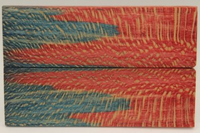 Plaquettes pour la coutellerie, Platane stabilisé multicolore, ref:PPLs71964mu