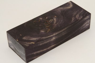 Bloc pour la coutellerie, Loupe de Peuplier stabilisée violet, ref:BLpPEs72033vi