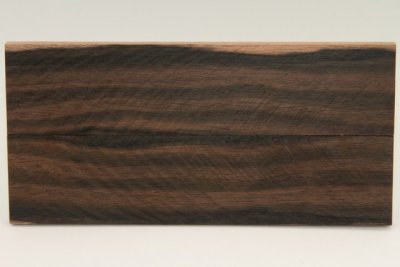 Plaquettes pour la coutellerie, Ebène de Macassar, ref:PEbMac72118