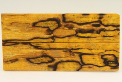 Plaquettes pour la coutellerie, Bouleau de Carélie échauffé stabilisé jaune, ref:PBMs72290j