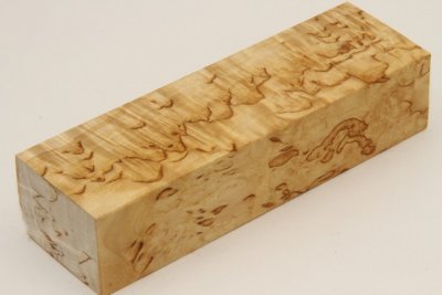 Bloc pour la coutellerie, Bouleau madr&eacute;, ref:BBM72389