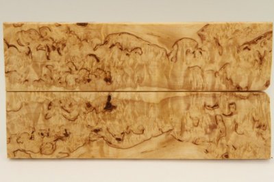 Plaquettes pour la coutellerie, Bouleau madr&eacute;, ref:PBM72396