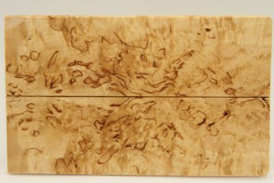 Plaquettes pour la coutellerie, Bouleau madr&eacute;, ref:PBM72397