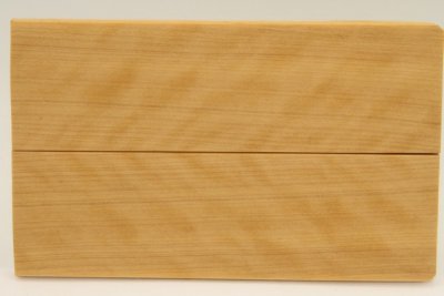 Plaquettes pour la coutellerie, Buis Castello ond&eacute;, ref:PBU72402