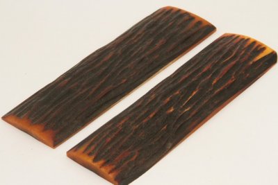 Plaquettes pour la coutellerie, os cerf&eacute; (chameau), ref:POcerf&eacute;72707