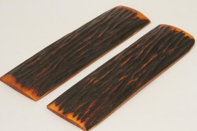 Plaquettes pour la coutellerie, os cerf&eacute; (chameau), ref:POcerf&eacute;72706