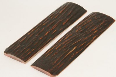 Plaquettes pour la coutellerie, os cerf&eacute; (chameau), ref:POcerf&eacute;72712