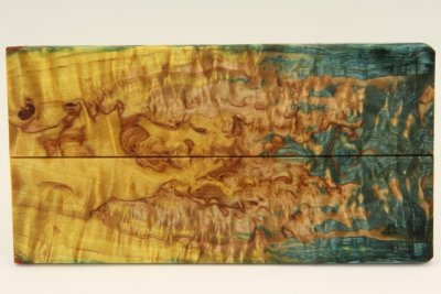 Plaquettes pour la coutellerie, Bouleau de Car&eacute;lie stabilis&eacute; multicolore, ref:PBMs72731mu