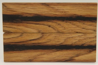 Plaquettes pour la coutellerie, Ch&ecirc;ne + r&eacute;sine noire, ref:PRCH72752