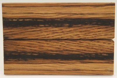 Plaquettes pour la coutellerie, Ch&ecirc;ne + r&eacute;sine noire, ref:PRCH72754