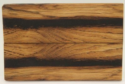 Plaquettes pour la coutellerie, Ch&ecirc;ne + r&eacute;sine noire, ref:PRCH72753