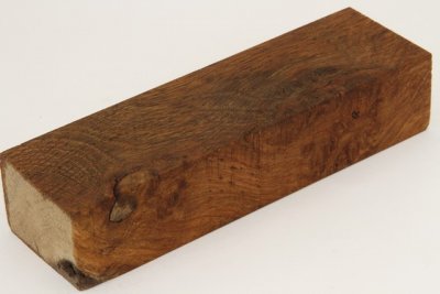 Bloc pour la coutellerie, loupe de Ch&ecirc;ne, ref:BLpCH72786