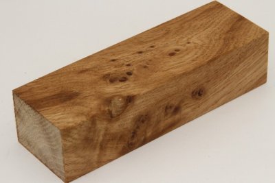 Bloc pour la coutellerie, loupe de Ch&ecirc;ne, ref:BLpCH72789