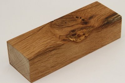 Bloc pour la coutellerie, loupe de Ch&ecirc;ne, ref:BLpCH72791