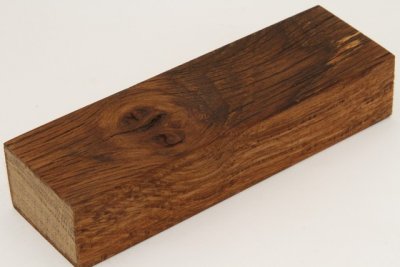 Bloc pour la coutellerie, loupe de Ch&ecirc;ne, ref:BLpCH72788