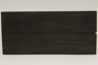 Plaquettes pour la coutellerie, Eb&egrave;ne noire, ref:PEbN72774