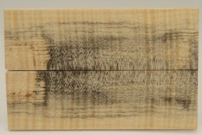 Plaquettes pour la coutellerie, Erable sycomore ond&eacute; &eacute;chauff&eacute;, ref:PESO65015