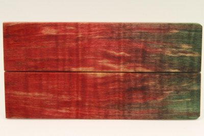 Plaquettes pour la coutellerie, Erable sycomore ond&eacute; stabilis&eacute; multicolore, ref:PESOs72801mu