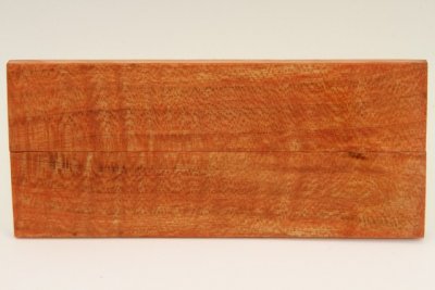Plaquettes pour la coutellerie, Erable sycomore ond&eacute; stabilis&eacute; orange, ref:PESOs72803o