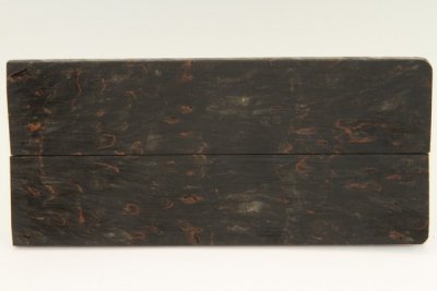 Plaquettes pour la coutellerie, Bouleau de Car&eacute;lie stabilis&eacute; noir, ref:PBMs72828nr