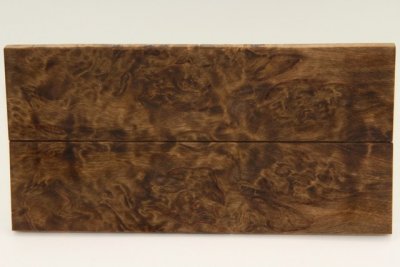 Plaquettes pour la coutellerie, Bouleau de Car&eacute;lie stabilis&eacute; marron, ref:PBMs72830ma