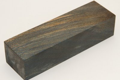 Bloc pour la coutellerie, Platane stabilis&eacute; bleu, ref:BPLs72864b