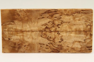 Plaquettes pour la coutellerie, Bouleau de Car&eacute;lie stabilis&eacute; naturel, ref:PBMs72944na