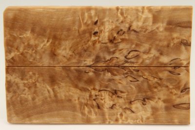 Plaquettes pour la coutellerie, Bouleau de Car&eacute;lie stabilis&eacute; naturel, ref:PBMs72949na