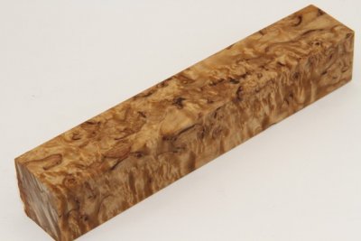 Carrelet &agrave; stylo, Bouleau de Car&eacute;lie stabilis&eacute; naturel, ref:SBMs72958na