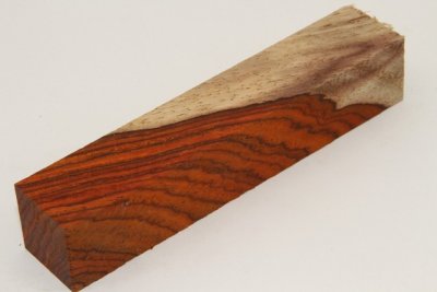 Carrelet &agrave; stylo, Cocobolo (D. retusa Cites FR-1609100024-1 du 22/07/2016), ref:SCoco73057