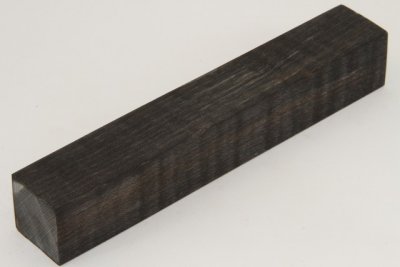 Carrelet &agrave; stylo, Erable sycomore ond&eacute; stabilis&eacute; noir, ref:SESOs73091nr