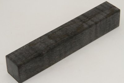 Carrelet &agrave; stylo, Erable sycomore ond&eacute; stabilis&eacute; noir, ref:SESOs73096nr