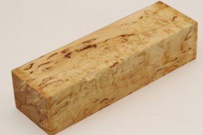 Bloc pour la coutellerie, Bouleau madr&eacute;, ref:BBM73123