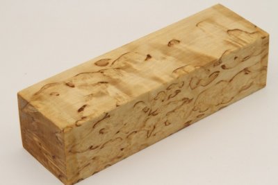 Bloc pour la coutellerie, Bouleau madr&eacute;, ref:BBM73122