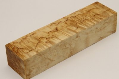 Bloc pour la coutellerie, Bouleau madr&eacute;, ref:BBM73125