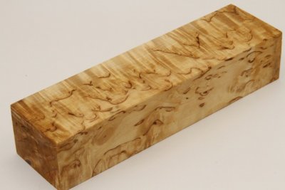 Bloc pour la coutellerie, Bouleau madr&eacute;, ref:BBM73126