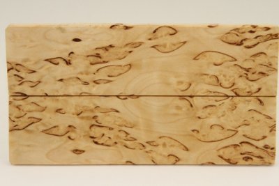 Plaquettes pour la coutellerie, Bouleau madr&eacute;, ref:PBM73127