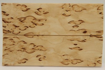 Plaquettes pour la coutellerie, Bouleau madr&eacute;, ref:PBM73130