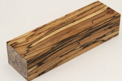 Bloc pour la coutellerie, H&ecirc;tre &eacute;chauff&eacute; stabilis&eacute; naturel, ref:BHs73140na