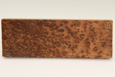 Plaquette pour la coutellerie, Ronce de Thuya du Maroc, ref:PLpTM73275