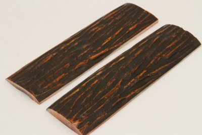 Plaquettes pour la coutellerie, os cerf&eacute; (chameau), ref:POcerf&eacute;73294