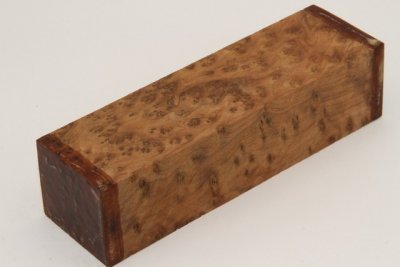 Bloc pour la coutellerie, Ronce de Thuya du Maroc, ref:BLpTM73277