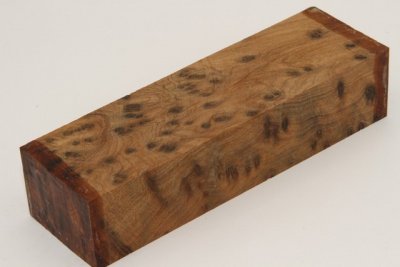 Bloc pour la coutellerie, Ronce de Thuya du Maroc, ref:BLpTM73276