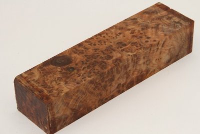 Bloc pour la coutellerie, Ronce de Thuya du Maroc, ref:BLpTM73280